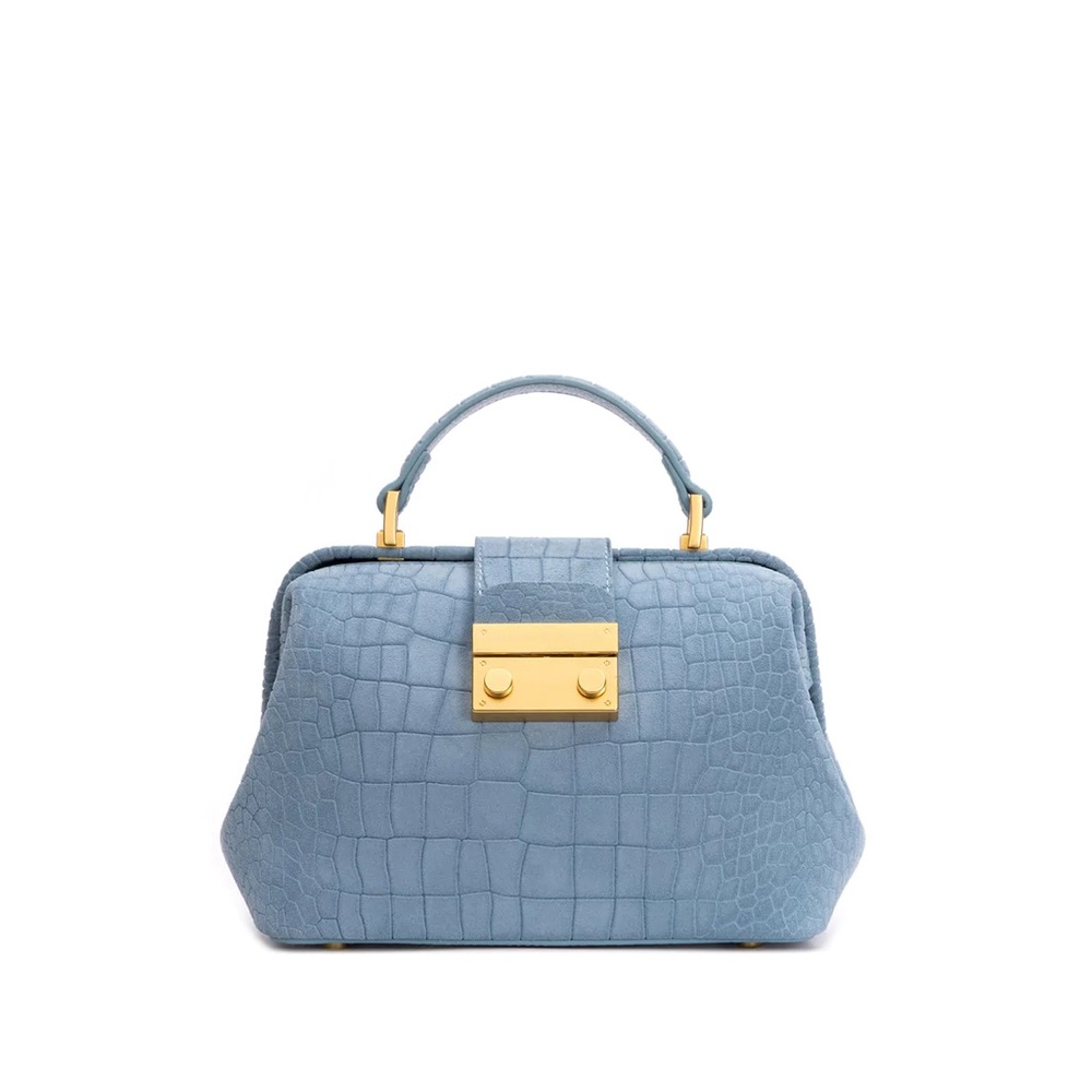 Brandon Blackwood Blue Elizabeth Doctor Bag